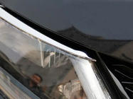 Nissan X-trail T32/Rogue 2014–2021 Hroma priekšējo lukturu uzlikas Libao 2014-2016 (2 gab., plastmasa) foto 5