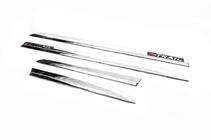 Nissan X-trail T32/Rogue 2014–2021 Libao durvju moldingi (4 gab., plastmasa) foto 4