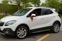 Opel Mokka 2012–2021 Libao hromēti spoguļu pārsegi (2 gab., plastmasa) foto 3