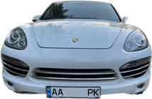 Porsche Cayenne 2010–2017 Hroma režģa uzlikas Libao foto 1