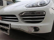 Porsche Cayenne 2010–2017 Hroma režģa uzlikas Libao foto 5