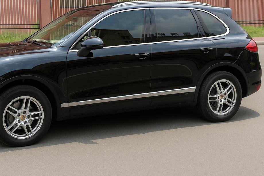 Porsche Cayenne 2010–2017 Libao durvju moldingi (4 gab., plastmasa) Foto 1