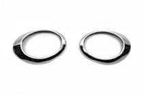 Subaru Forester 2008–2013 Libao 2010-2013 hroma miglas lukturu uzlikas (2 gab., plastmasa) foto 4