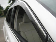 Subaru Outback 2009–2014 Logu vēja deflektori ar hroma līsti (4 gab., Libao) foto 2