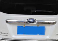 Subaru XV 2011–2017 Libao uzlika virs numura zīmes (nerūsējošais tērauds) foto 1
