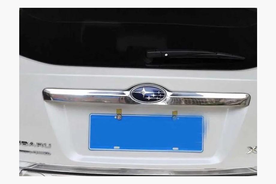 Subaru XV 2011–2017 Libao uzlika virs numura zīmes (nerūsējošais tērauds) Image