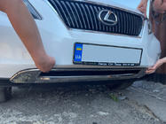 Lexus RX 2009–2015 Priekšējā bampera lūpa 2009-2012 foto 1