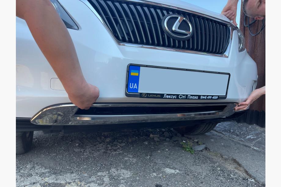 Lexus RX 2009–2015 Priekšējā bampera lūpa 2009-2012 Image