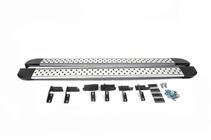 Toyota Rav 4 2006–2013 OEM V1 sānu sliekšņi LONG (2 gab., alumīnijs) foto 2