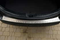 Toyota Rav 4 2013–2018 Nerūsējošā tērauda aizmugurējā bampera uzlika Libao (2013-2016) foto 1