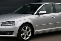 Audi A3 2003–2012 Spoguļu uzlikas 2010-2012 (2 gab., nerūs. tērauds) foto 3