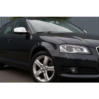 Spoguļu uzlikas 2010-2012 (2 gab., nerūs. tērauds) Audi A3 2003–2012 foto 1