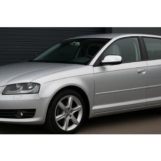 Spoguļu uzlikas 2010-2012 (2 gab., nerūs. tērauds) Audi A3 2003–2012 foto 3