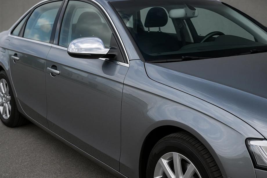 Audi A4 B8 2007–2015 Spoguļu uzlikas, nerūs. tērauds 2010-2015 (2 gab.) Image