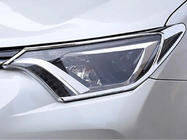 Toyota Rav 4 2013–2018 Hromētas priekšējo lukturu uzlikas Libao 2016-2018 (2 gab., plastmasa) foto 1