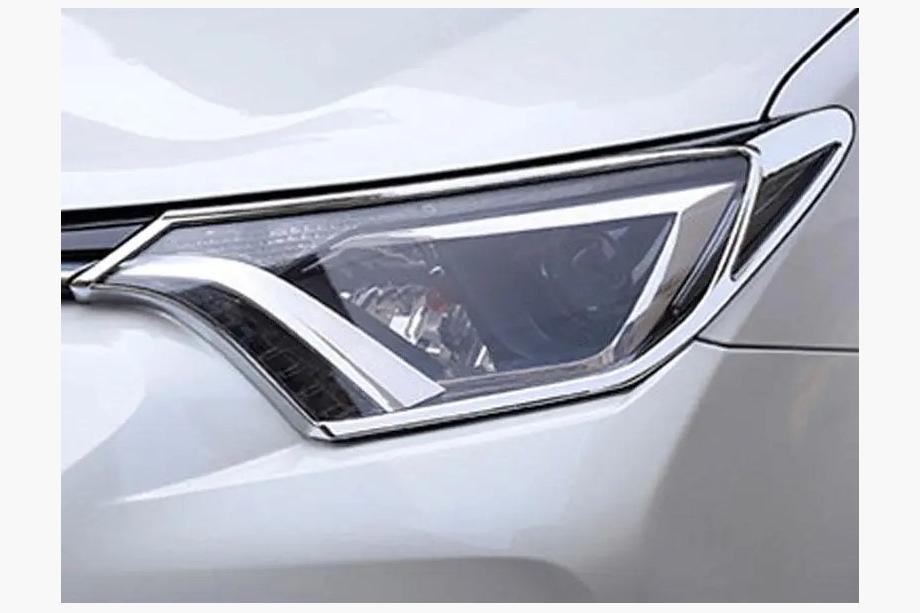 Toyota Rav 4 2013–2018 Hromētas priekšējo lukturu uzlikas Libao 2016-2018 (2 gab., plastmasa) Image