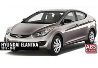 Hyundai Elantra (MD/UD) 2011–2015 Spoguļu vāciņi ar izgriezumu pagrieziena rādītājam BMW-style (2 gab.) foto 7