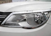 Volkswagen Tiguan 2007–2016 Libao hromēti priekšējo lukturu uzlikas 2007-2011 (2 gab., plastmasa) foto 2