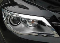 Volkswagen Tiguan 2007–2016 Libao hromēti priekšējo lukturu uzlikas 2007-2011 (2 gab., plastmasa) foto 1