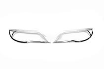 Volkswagen Tiguan 2007–2016 Libao hromēti priekšējo lukturu uzlikas 2007-2011 (2 gab., plastmasa) foto 3