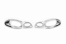 Volkswagen Tiguan 2007–2016 Aizmugurējo lukturu uzlikas Libao 2007-2011 (2 gab., plastmasa) foto 4