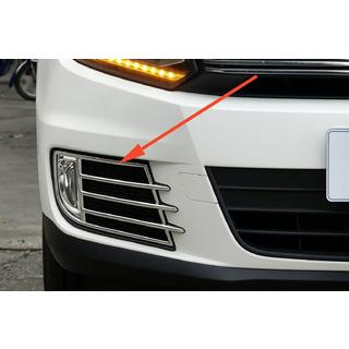 Hroma miglas lukturu uzlikas Libao 2011-2016 priekš Азіату (2 gab., plastmasa) Volkswagen Tiguan 2007–2016 foto 1