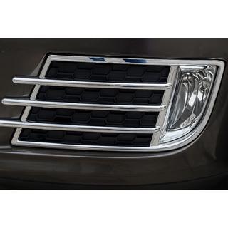 Hroma miglas lukturu uzlikas Libao 2011-2016 priekš Азіату (2 gab., plastmasa) Volkswagen Tiguan 2007–2016 foto 2