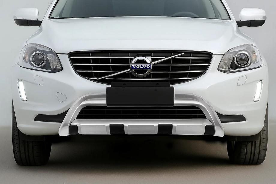 Volvo XC60 2009–2017 Priekšējais un aizmugurējais lūpas spoilers V2 (2014-2017) Image