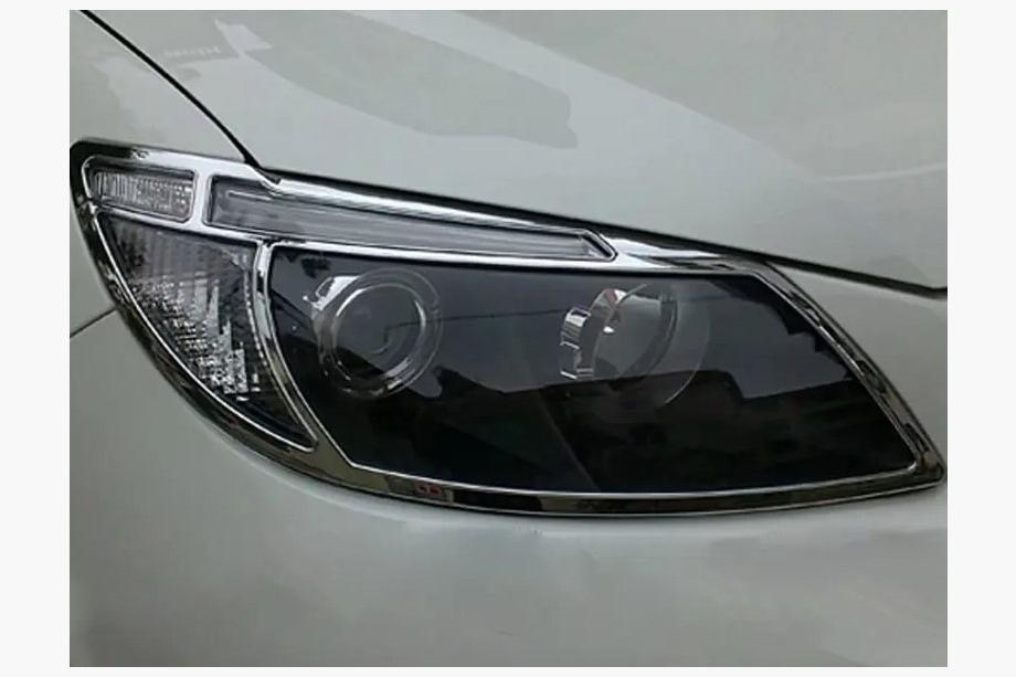 BYD S6 2010–2016 Libao hromēti priekšējo lukturu uzlikas (2 gab., plastmasa) Image