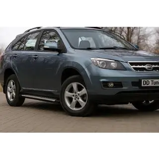 Sānu pakāpieni OEM V2 (2 gab., alumīnijs) BYD S6 2010–2016 foto 1