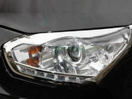 Chery Tiggo 1 2005–2016 Priekšējo lukturu hroma uzlikas Libao 2010-2014 (2 gab., plastmasa) foto 1