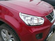 Chery Tiggo 1 2005–2016 Priekšējo lukturu hroma uzlikas Libao 2010-2014 (2 gab., plastmasa) foto 3