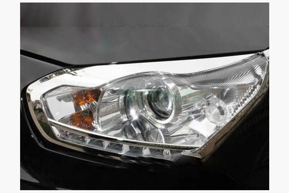 Chery Tiggo 1 2005–2016 Priekšējo lukturu hroma uzlikas Libao 2010-2014 (2 gab., plastmasa) Image