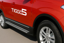 Chery Tiggo 5 2013– OEM sānu kāpšļi (2 gab., alumīnijs) foto 2