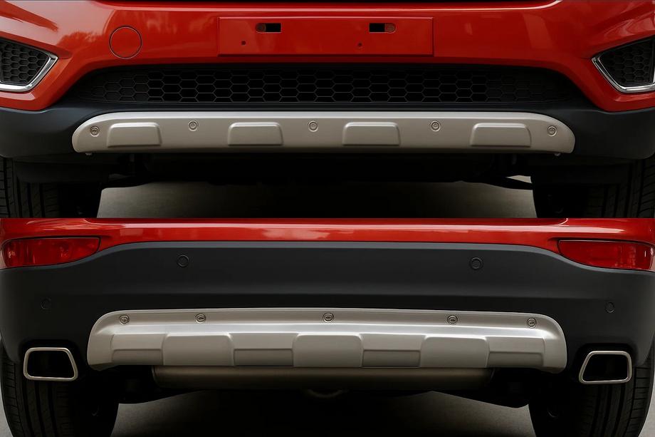 Chery Tiggo 5 2013– Priekšējais un aizmugurējais lūpas spoilers Image