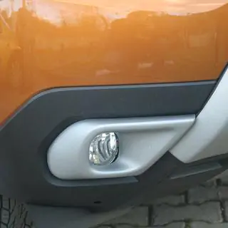 Miglas lukturu uzlikas (ABS, pelēka) foto 3