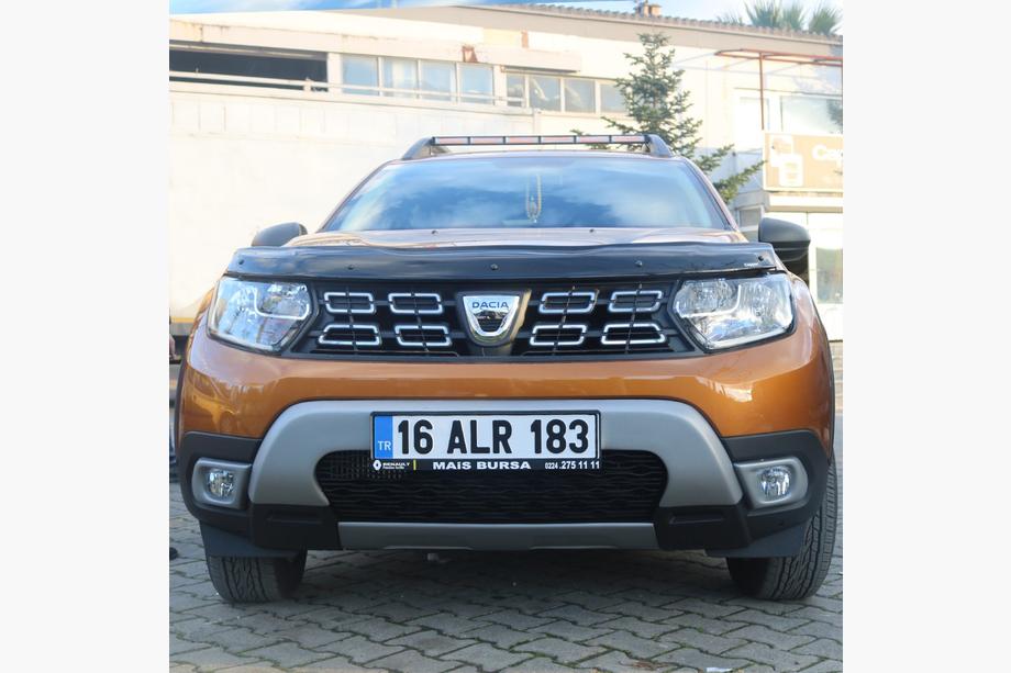 Renault Duster 2018–2024 Miglas lukturu uzlikas (ABS, pelēka) Foto 4