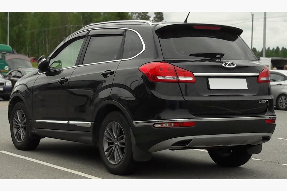 Chery Tiggo 5 2013– Libao uzlika virs numura zīmes (nerūsējošais tērauds) Image