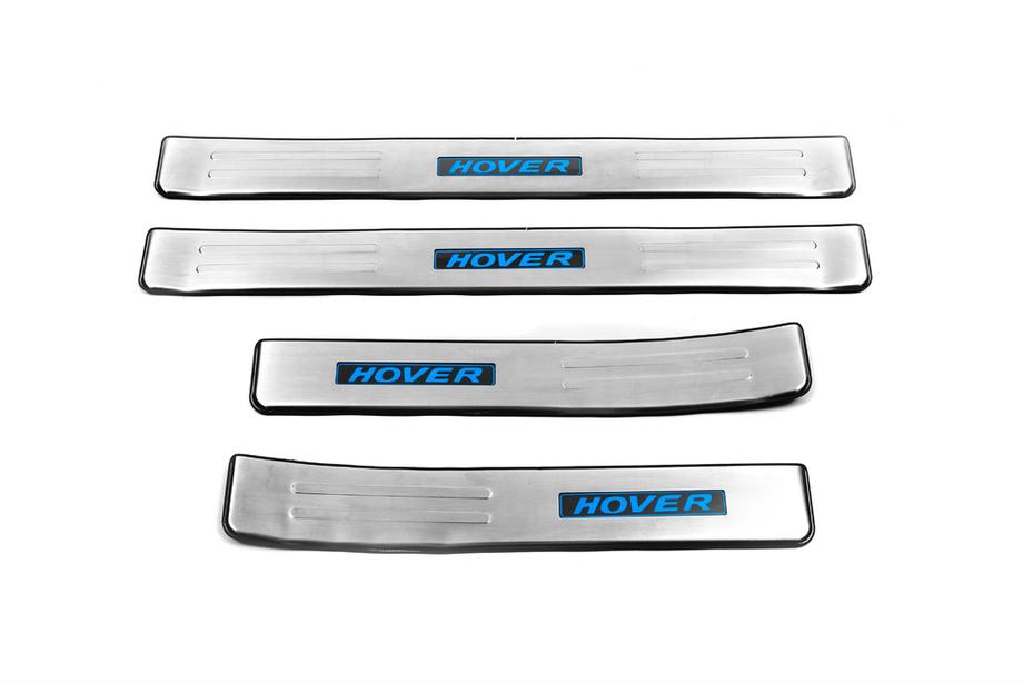 GreatWall Haval H6 2011– Libao LED sliekšņu uzlikas (4 gab., nerūsējošais tērauds) Image