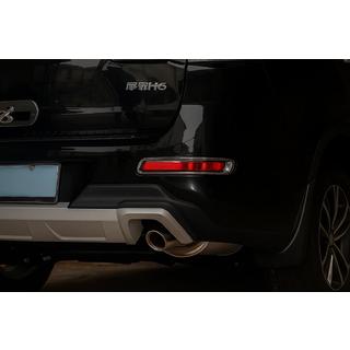 Aizmugurējo lukturu hroma uzlikas Libao 2012+ (2 gab., plastmasa) GreatWall Haval H6 2011– foto 3