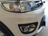 GreatWall Haval M4 2012–2021 Libao hromēti priekšējo lukturu uzlikas (2 gab., plastmasa) foto 2