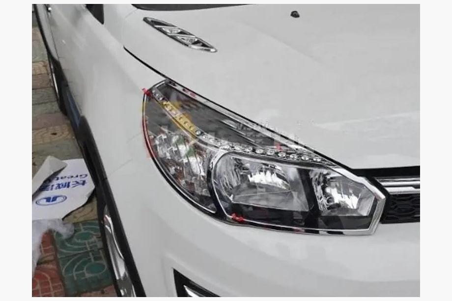 GreatWall Haval M4 2012–2021 Libao hromēti priekšējo lukturu uzlikas (2 gab., plastmasa) Image