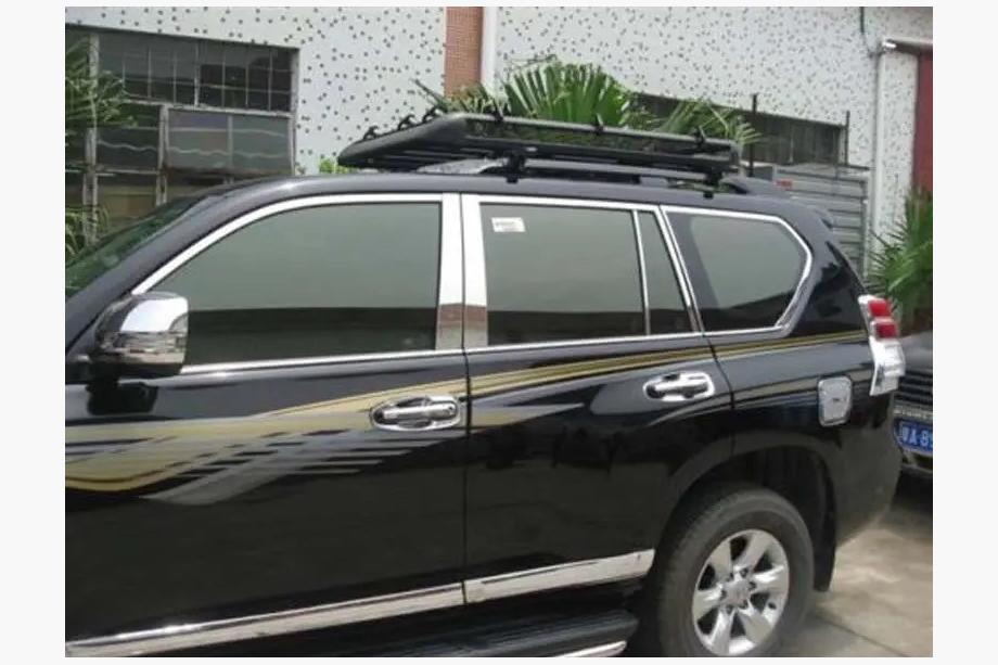 Toyota Land Cruiser Prado 150 2009–2023 Pilna logu apmales apdare (komplekts) Image