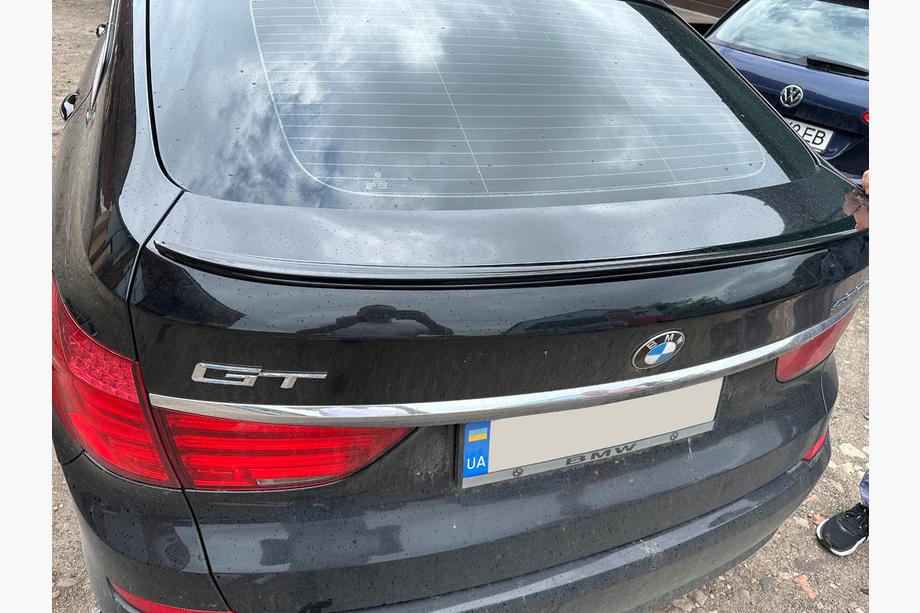 BMW 5. sērija F07 2009–2017 Sunplex lip spoileris (2009-2013, melns) Image
