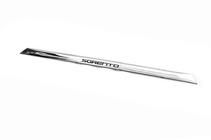 Kia Sorento III UM 2014–2020 Uzlika virs numura zīmes Libao V2 (nerūsējošais tērauds) foto 3