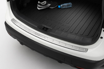 Nissan Qashqai 2014–2021 Aizmugurējā bufera aizsarguzlika Libao (2014-2017, nerūsējošais tērauds) foto 1