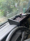Mercedes Sprinter W901/902/903/904/905 1995–2006 Paneļa plaukts (2000-2006, Melns ar sarkanu diegu) CDI foto 10