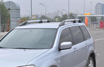 Mitsubishi Outlander 2001–2006 Jumta reliņi (2 gab., OEM) foto 2