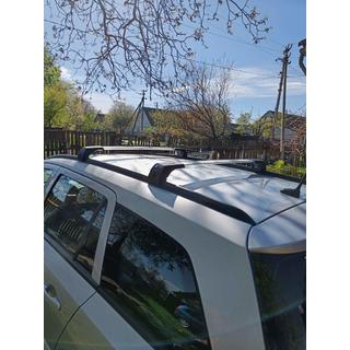 Šķērssijas integrētajiem jumta reliņiem, slēdzamas ar atslēgu Skybar V2 (2 gab.) Opel Astra H 2004–2013 foto 2