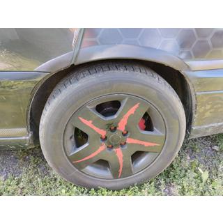 Arku uzlikas (4 gab., melnas, ABS plastmasa) Opel Omega B 1994–2003 foto 1